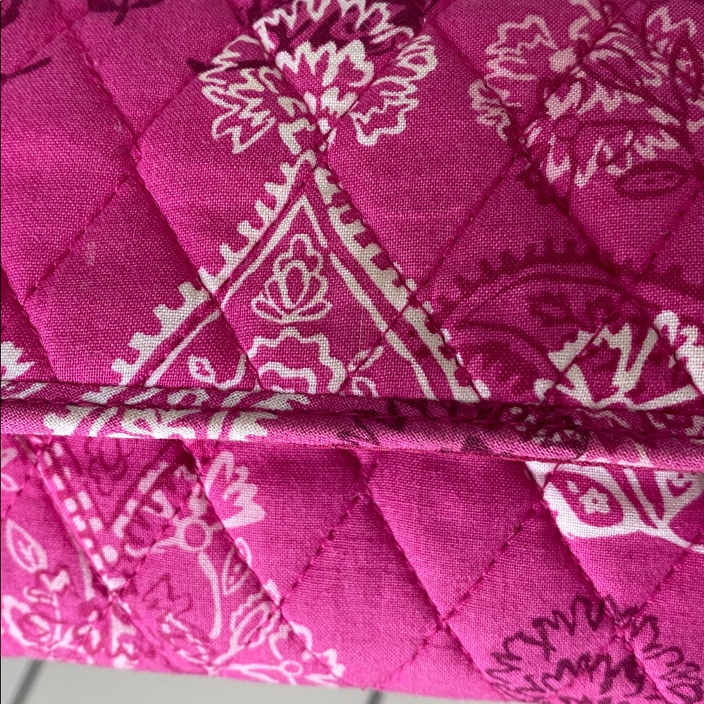 Vera Bradley Pink Quilted Wallet